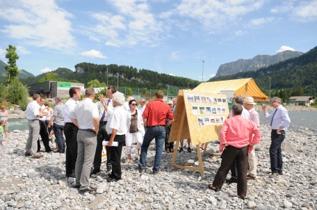 Bild: Achfest anlässlich der Fertigstellung der Hochwasserschutzprojekte Bezau-Mellau-Reuthe