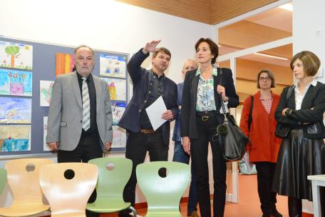 Bild: Eröffnung Volksschule Rheindorf