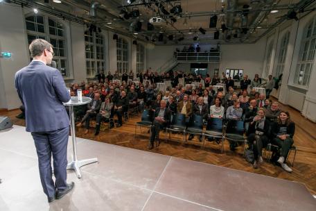 Bild: Treffpunkt Landeshauptmann: Neue Aufmachung kam in Feldkirch gut an